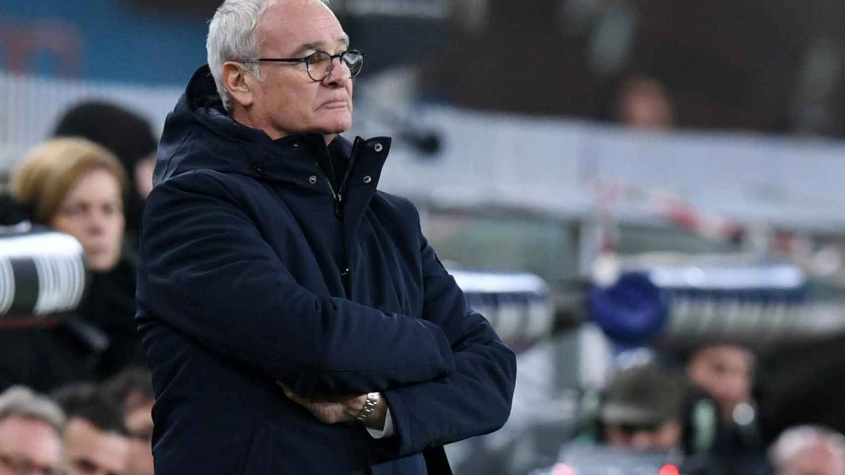 Claudio Ranieri, entrenador de la Sampdoria