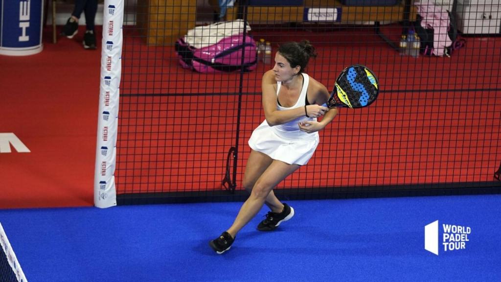 Bárbara Las Hera, durante un partido