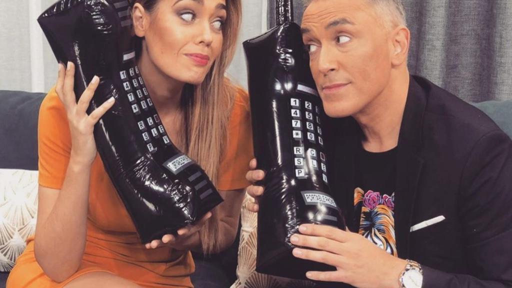 Elena de José y Kiko Hernández, en 'Mejor llama a Kiko'.