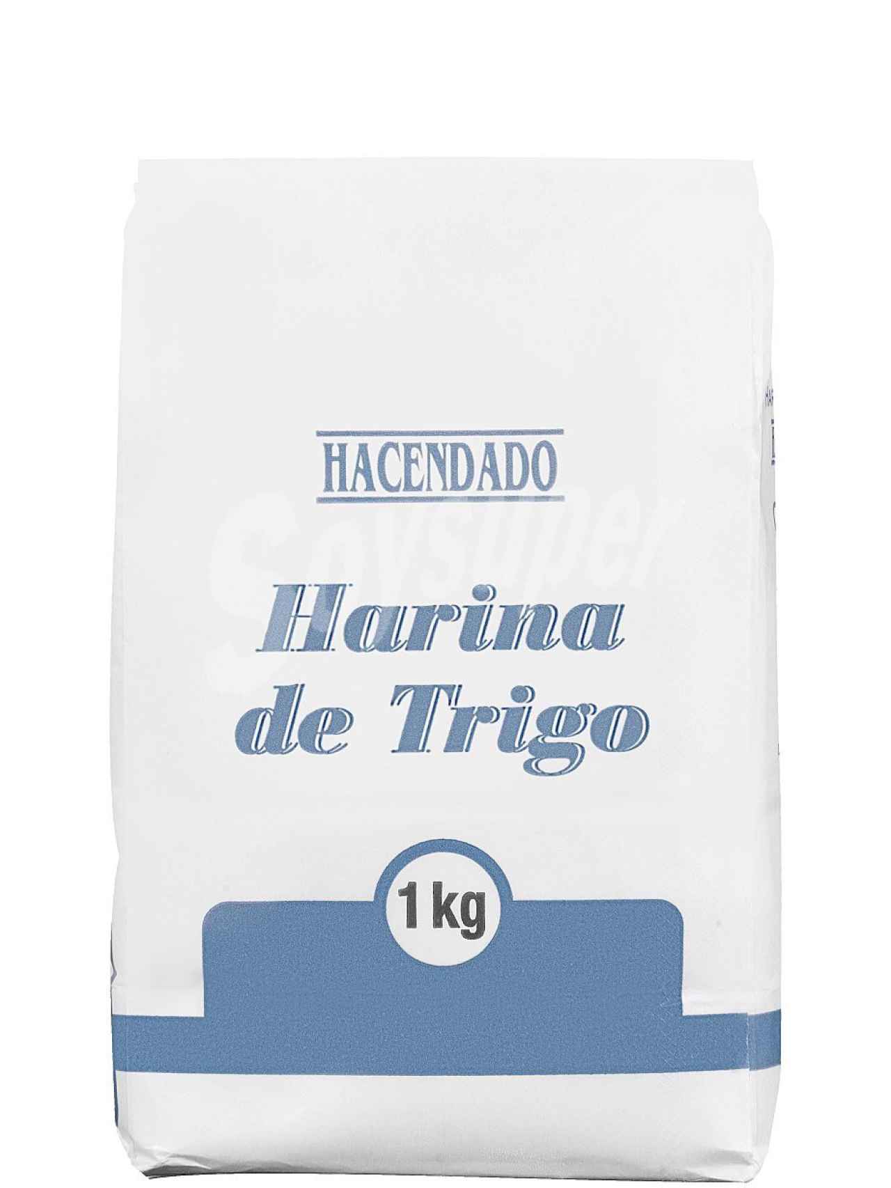 La harina de trigo de Hacendado, la marca blanca de Mercadona.