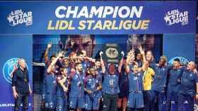 El PSG levanta el título de la pasada campaña en la Lidl Starligue