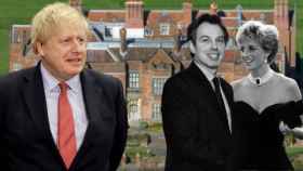 Boris Johnson, Lady Di y Tony Blair, en un montaje de Jaleos.
