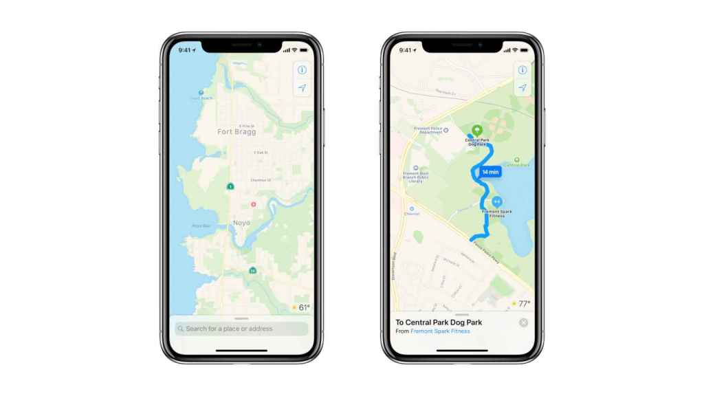 Apple Maps ha sido usado para registrar las costumbres en el confinamiento