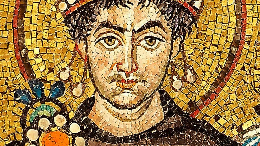 Mosaico de Justiniano I.