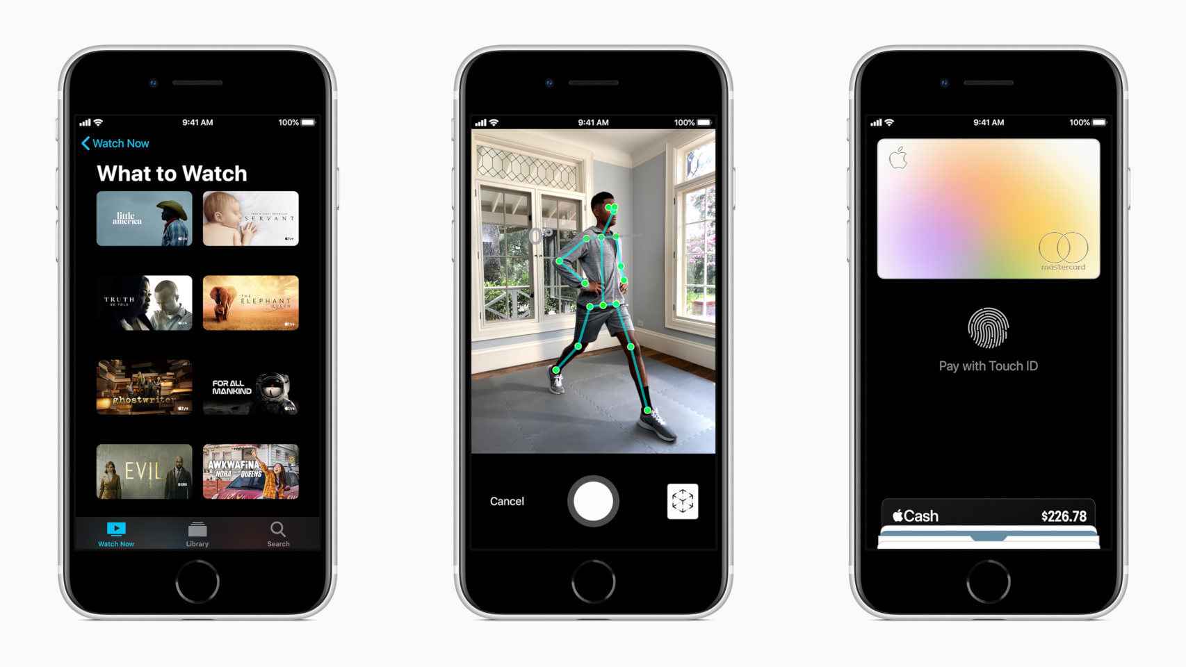 El nuevo iPhone SE es compatible con las últimas tecnologías y servicios de Apple