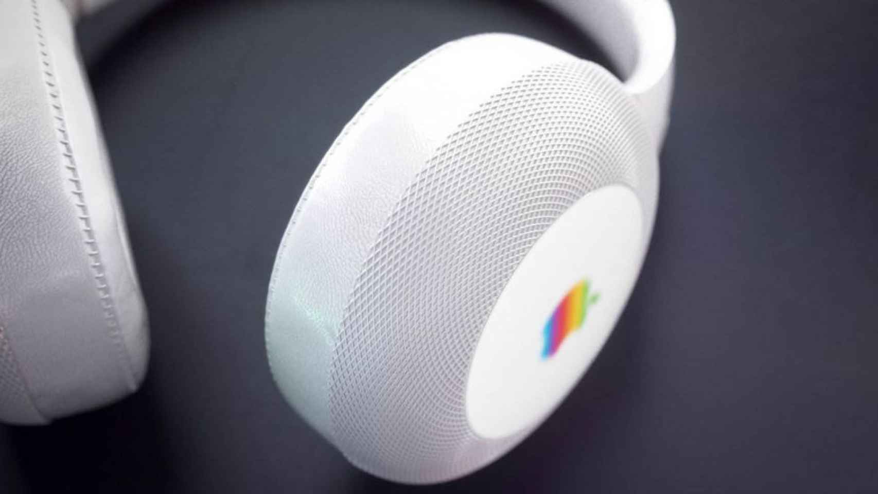 Concepto de los próximos auriculares de Apple.