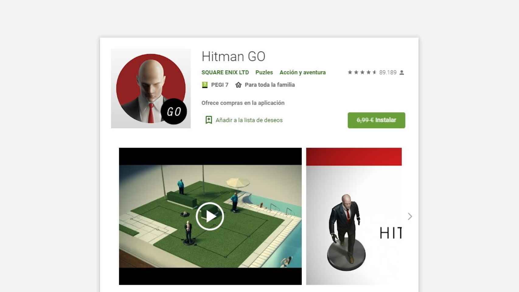 Hitman Go completamente gratis: un juegazo de 7 euros que no puede faltar en tu móvil