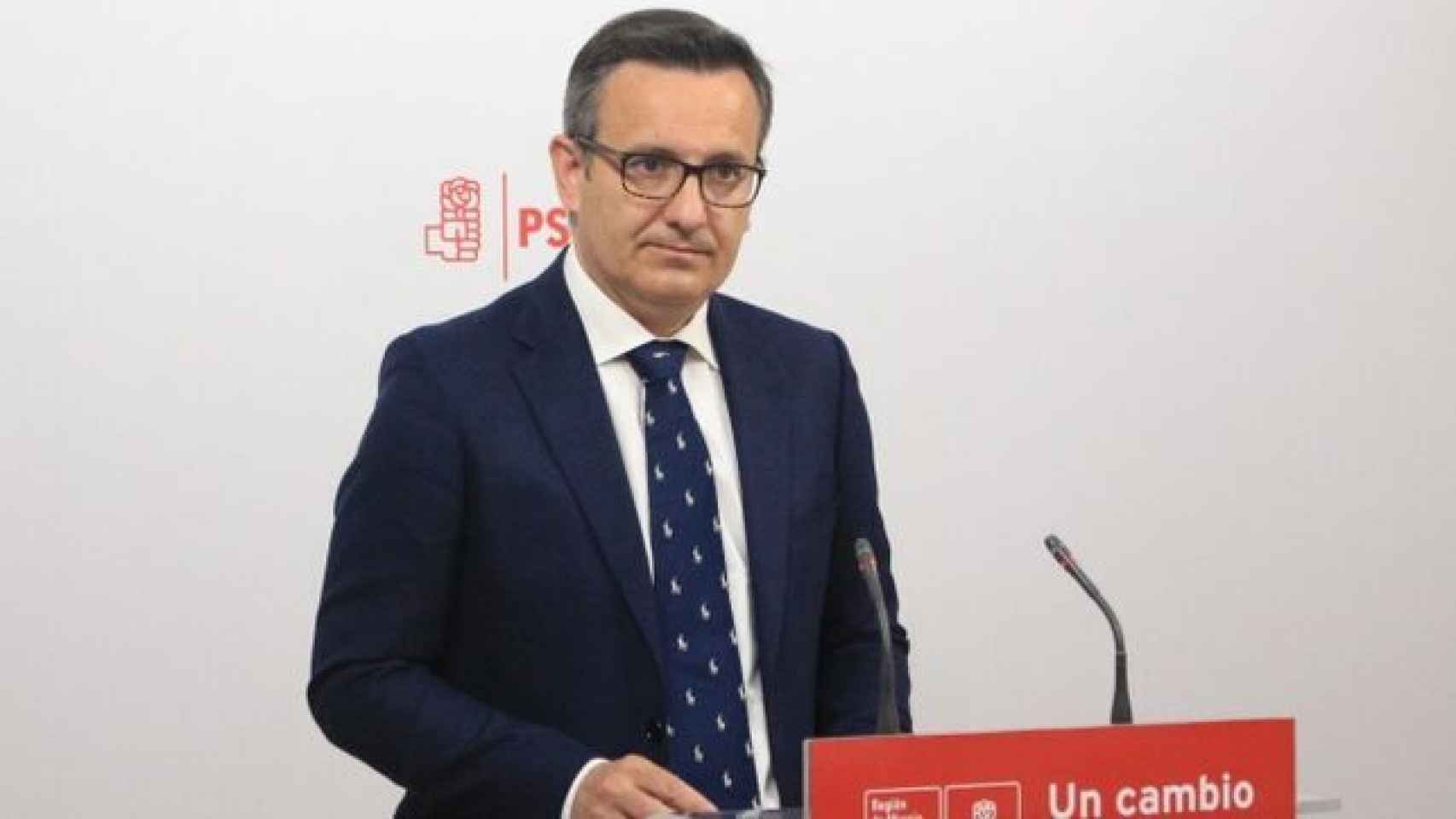 Diego Conesa, secretario general de los socialistas murcianos.
