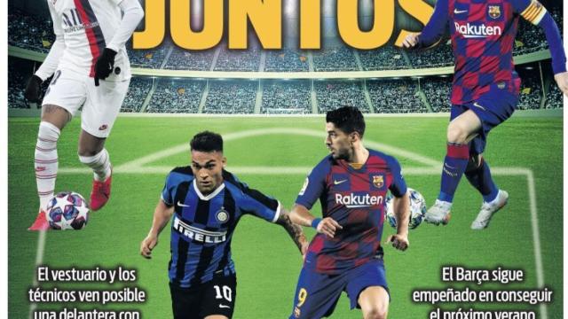 La portada del diario SPORT (18/04/2020)