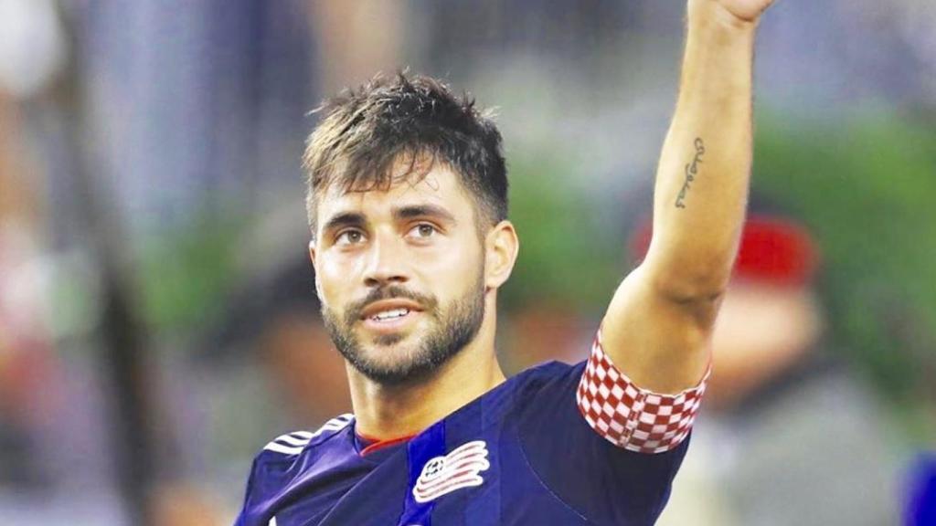 Carles Gil, con los New England Revolution de la MLS