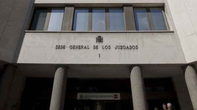 Sede de los Juzgados de Plaza de Castilla, en Madrid./