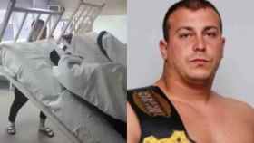 Jusuf Hajrovic, el luchador de la UFC infectado por coronavirus que levanta camas de hospital para entrenar