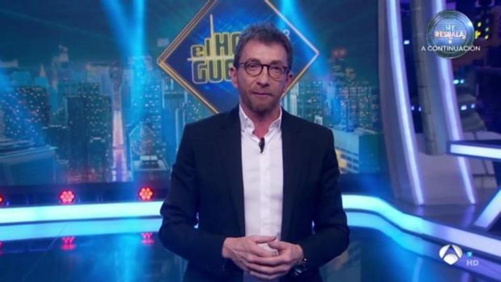 Pablo Motos ha recomendado a los espectadores que se pongan una rutina para hacer más llevadera la cuarentena.