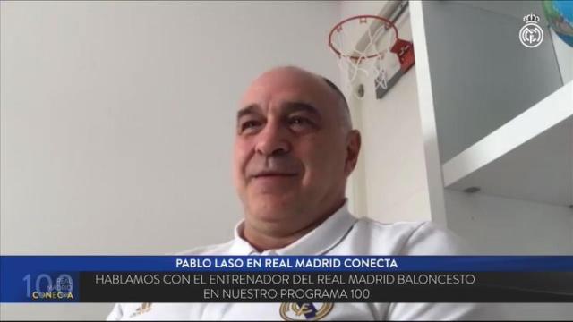 Pablo Laso, en Real Madrid Conecta