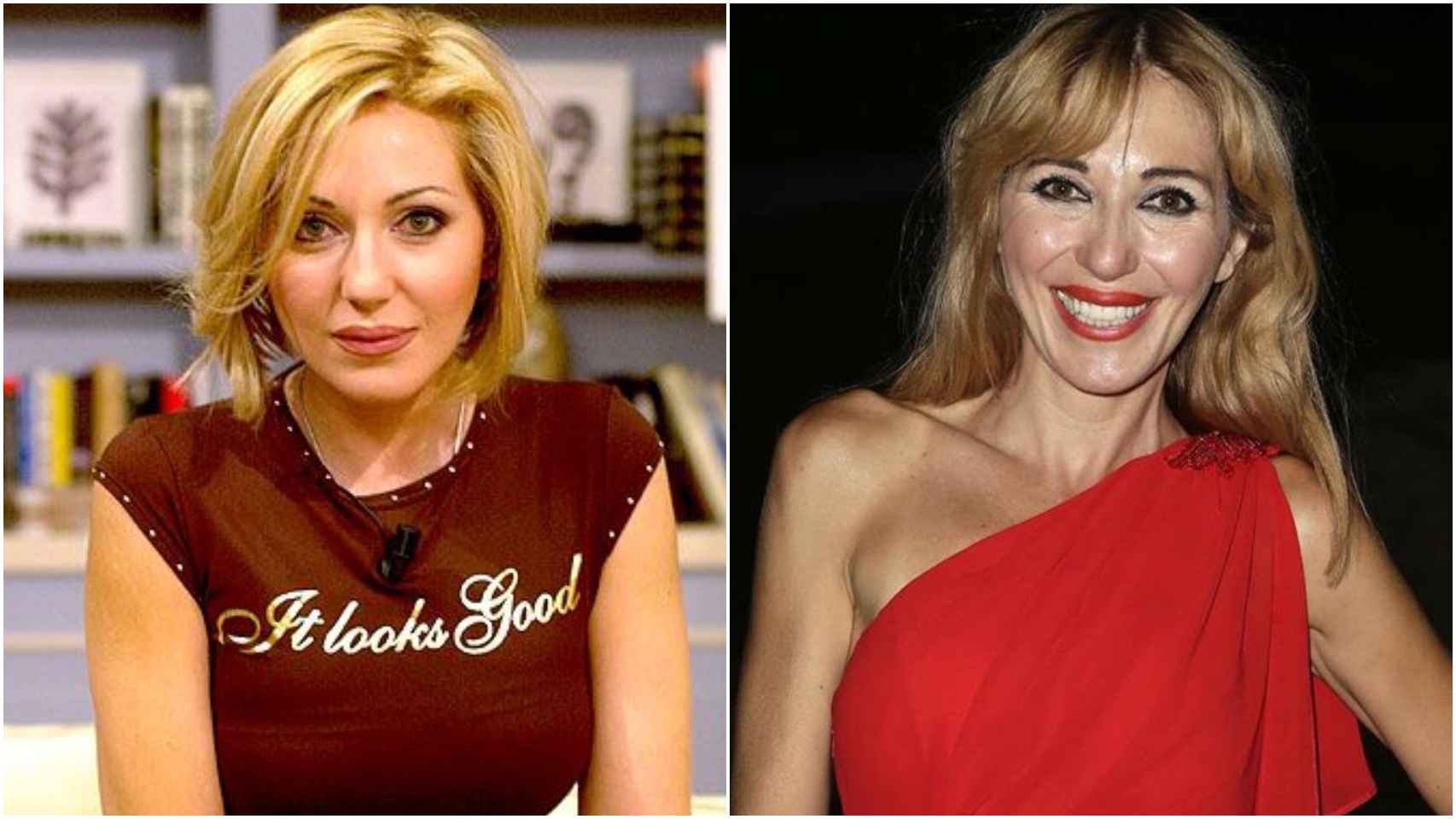 A la izquierda, Ania Iglesias en el año 2000. A la derecha, Ania en la actualidad.