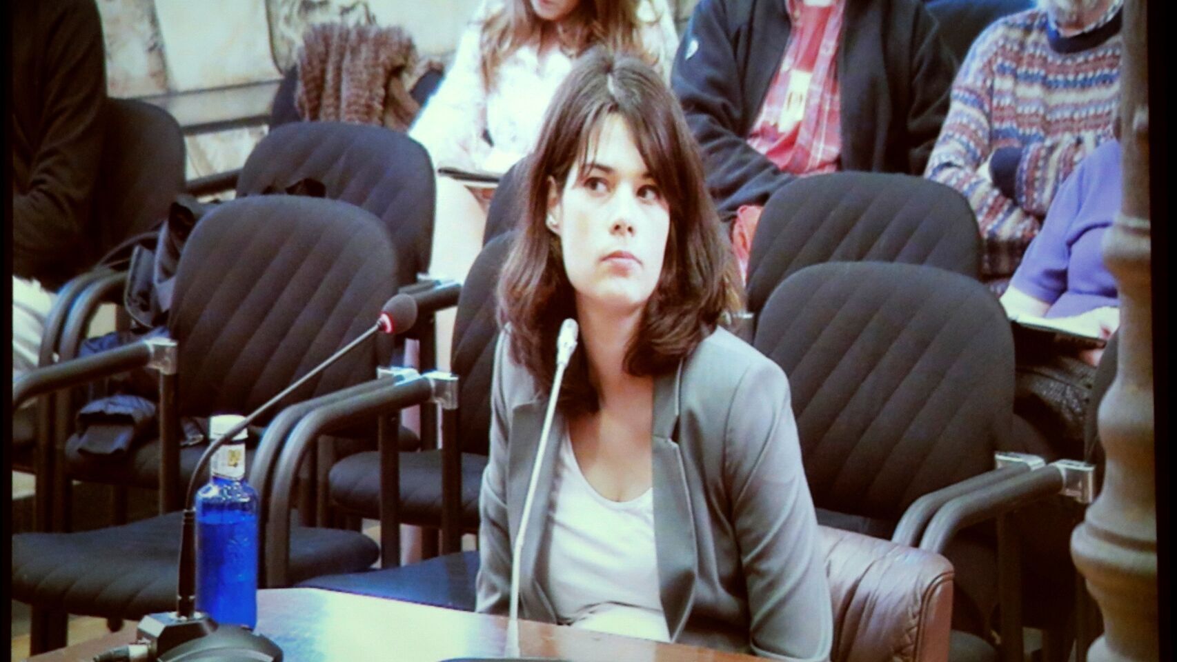 Isabel Serra, durante el juicio en el Tribunal Superior de Madrid.