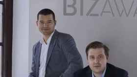 El CTO de BizAway, Flavio Del Bianco, (izquierda), y el CEO, Luca Carlucci (derecha).