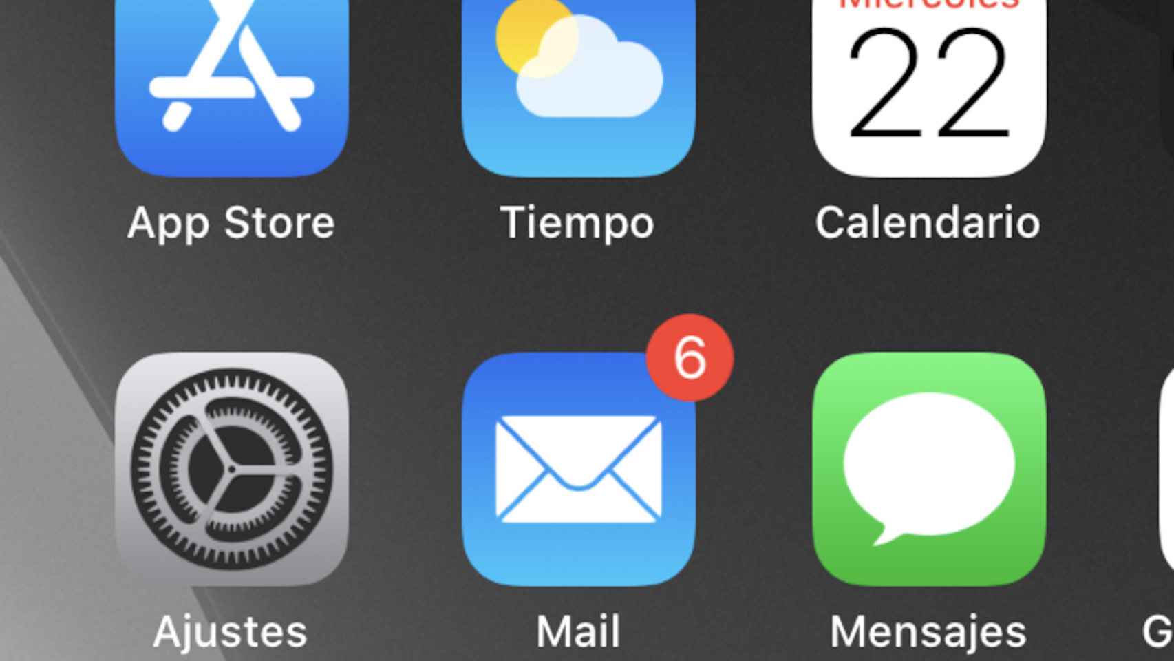 La app de Mail de Apple viene preinstalada en todos los dispositivos iOS