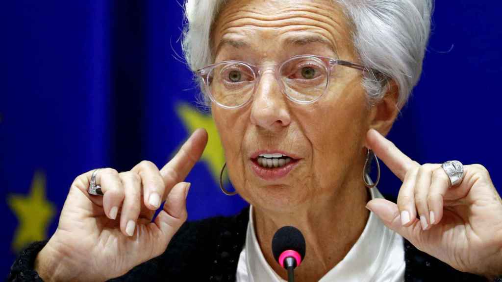 La presidenta del BCE, Christine Lagarde, en imagen de archivo.