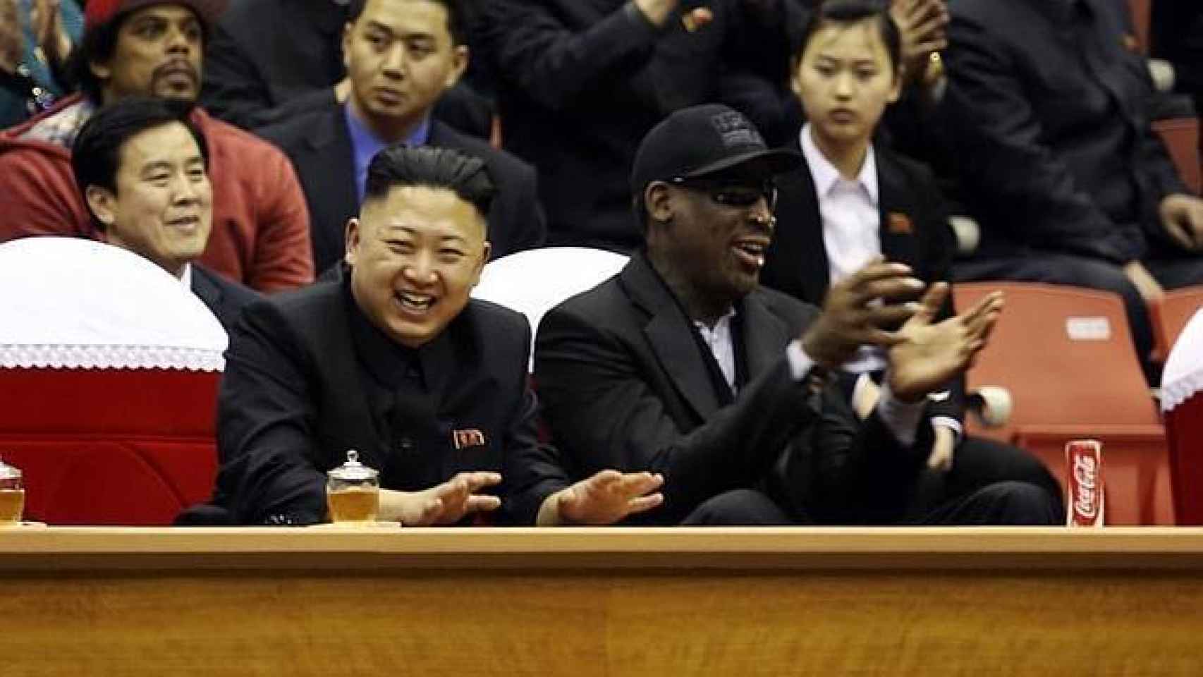 Kim Jong-Un y Dennis Rodman