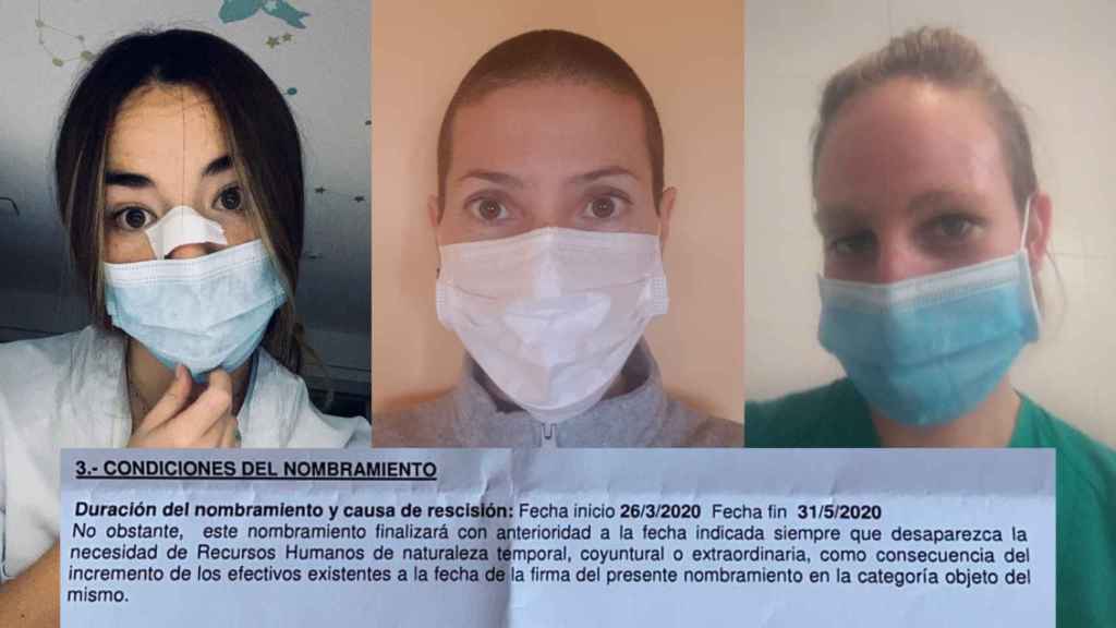 La Comunidad de Madrid no renovará el contrato a miles de enfermeras.