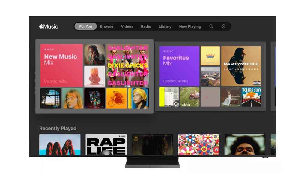 Apple Music para Smart TVs