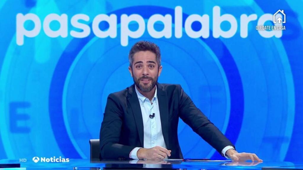Roberto Leal al frente de 'Pasapalabra'.