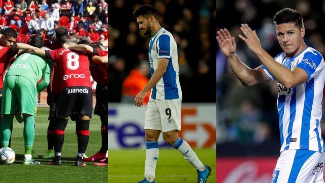 Jugadores de Mallorca, Espanyol y Leganés