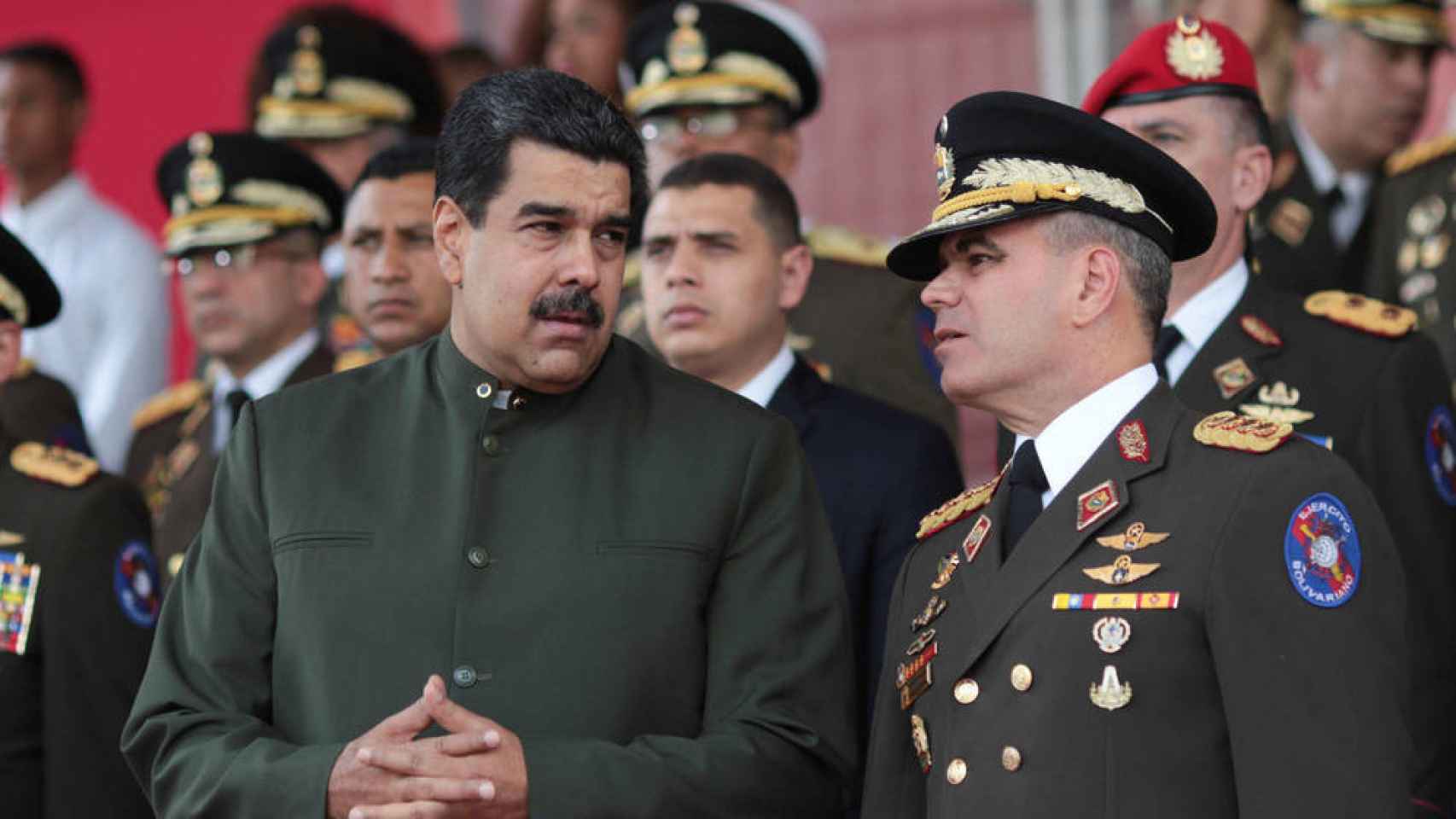 Nicolás Maduro y Vladimir Padrino. /Reuters