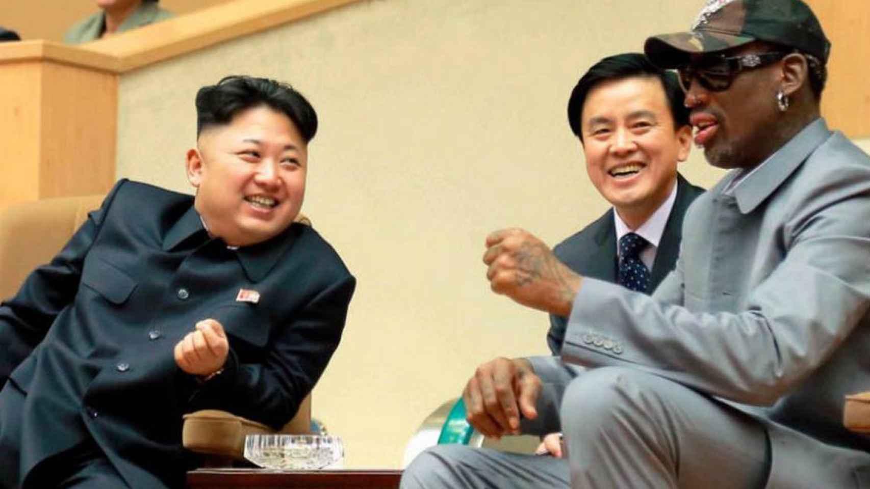 Dennis Rodman y Kim Jong-Un