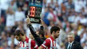 Diego Costa abandona la final de la Champions League de 2014 a los nueve minutos
