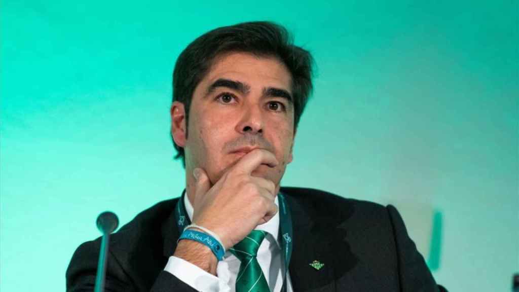 Ángel Haro, presidente del Real Betis