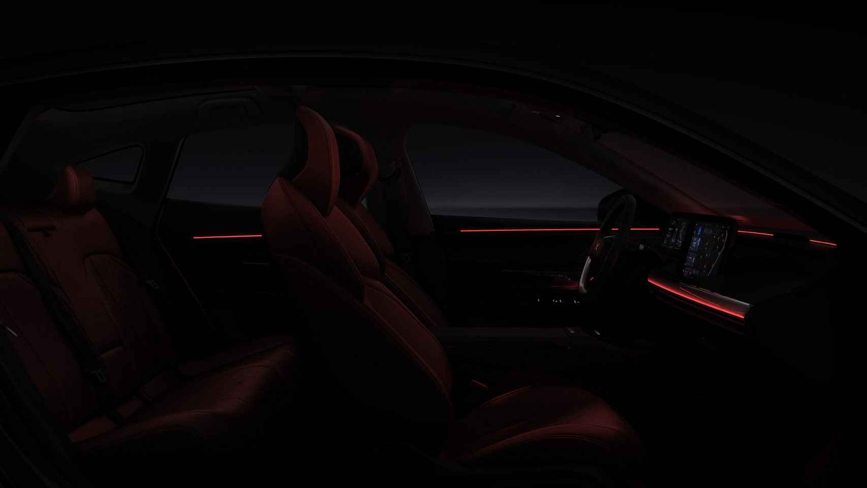 El interior del Xpeng P7 busca estar al nivel de los sedan deporitvos alemanes