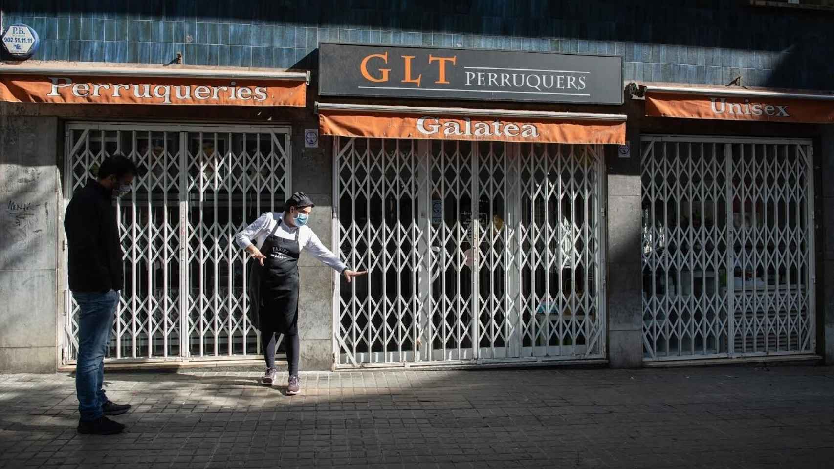 Uno de los asesinatos se cometió delante de una panadería de Barcelona