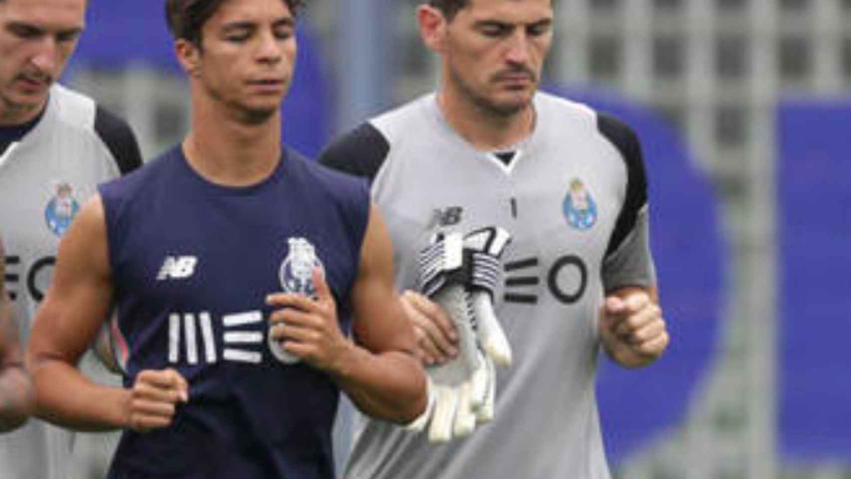 Oliver Torres e Iker Casillas, en el Oporto