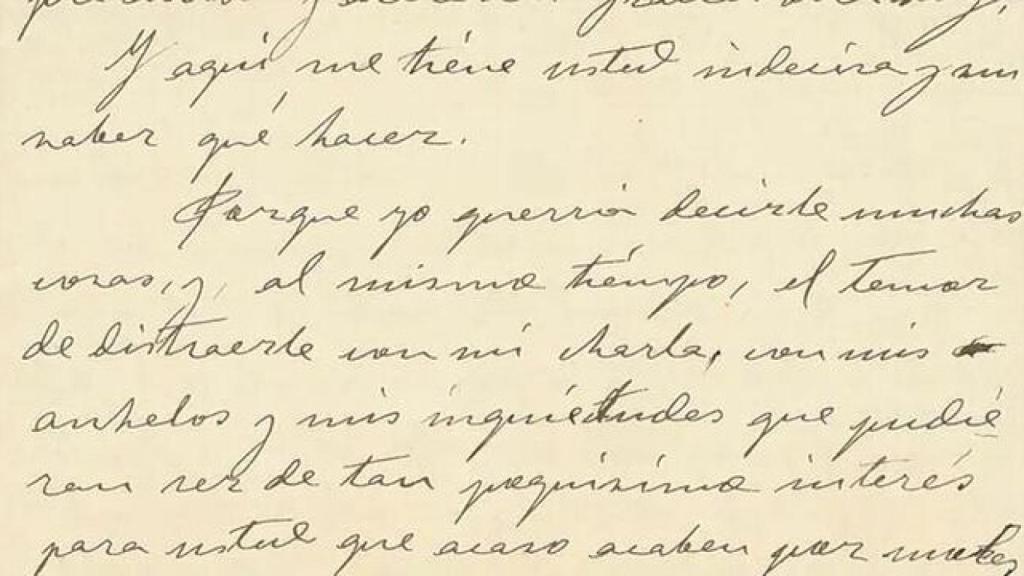 Carta de Ángela Barco.