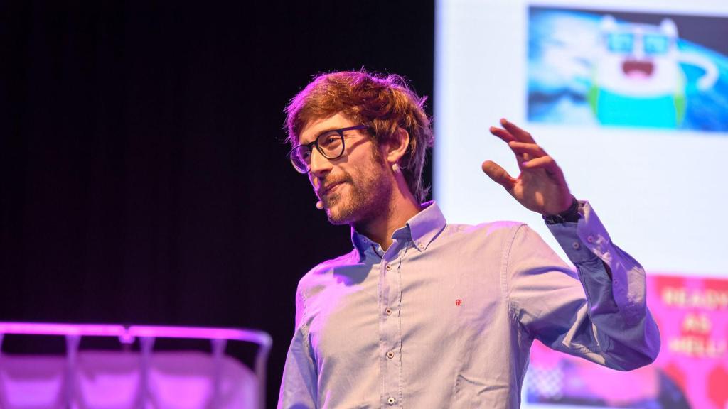 Eduardo Jorgensen, CEO de Medicsensors y creador del parche de insulina.