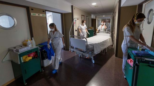 El hospital de Cieza es uno de los primeros hospitales sin pacientes Covid en España.