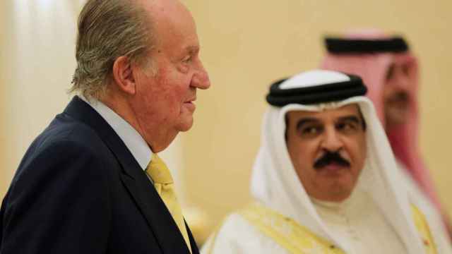 Juan Carlos I visitó Manama y a su sultán el 1 de mayo de 2014.