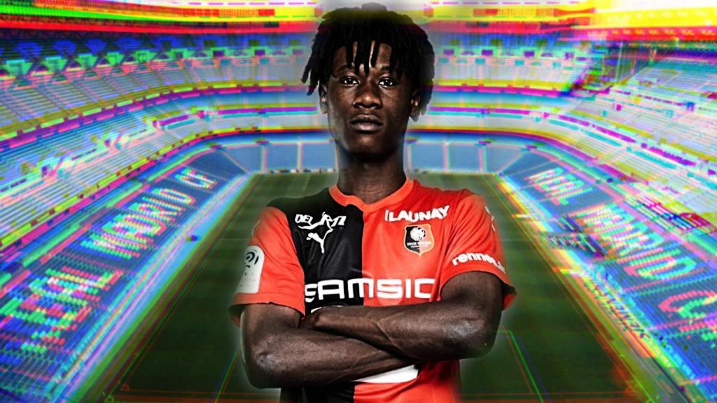 Eduardo Camavinga y el Santiago Bernabéu