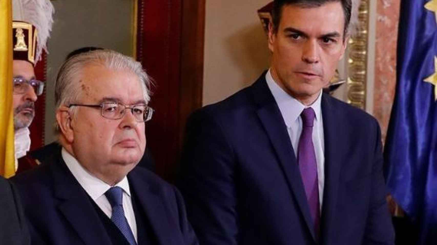Sánchez y González Rivas, el pasado 6 de diciembre en el Congreso./