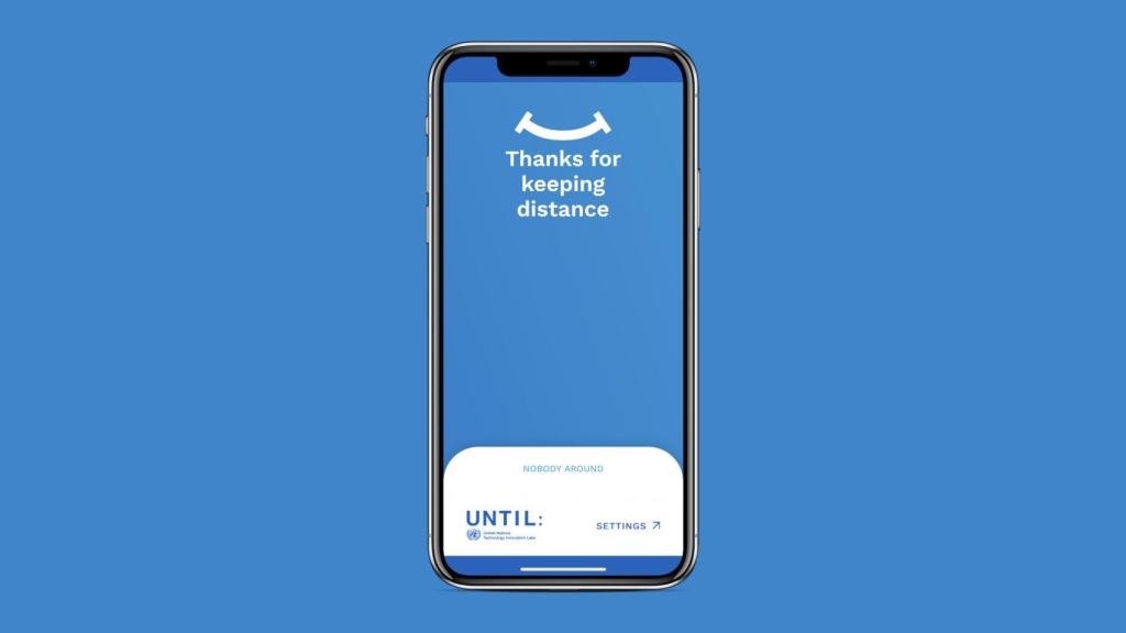 La app de la ONU promete avisarnos si nos acercamos a otras personas