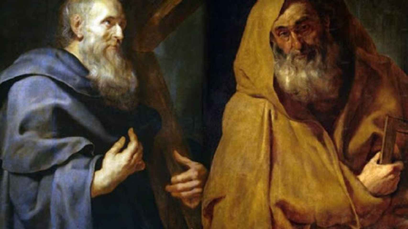 Los apóstoles San Felipe y Santiago El Menor.