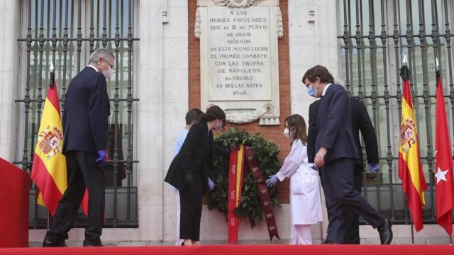 El alcalde de Madrid, José Luís Martínez Almeida, y la presidenta de la Comunidad de Madrid, Isabel Díaz Ayuso.