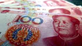 imagen de billetes chinos.