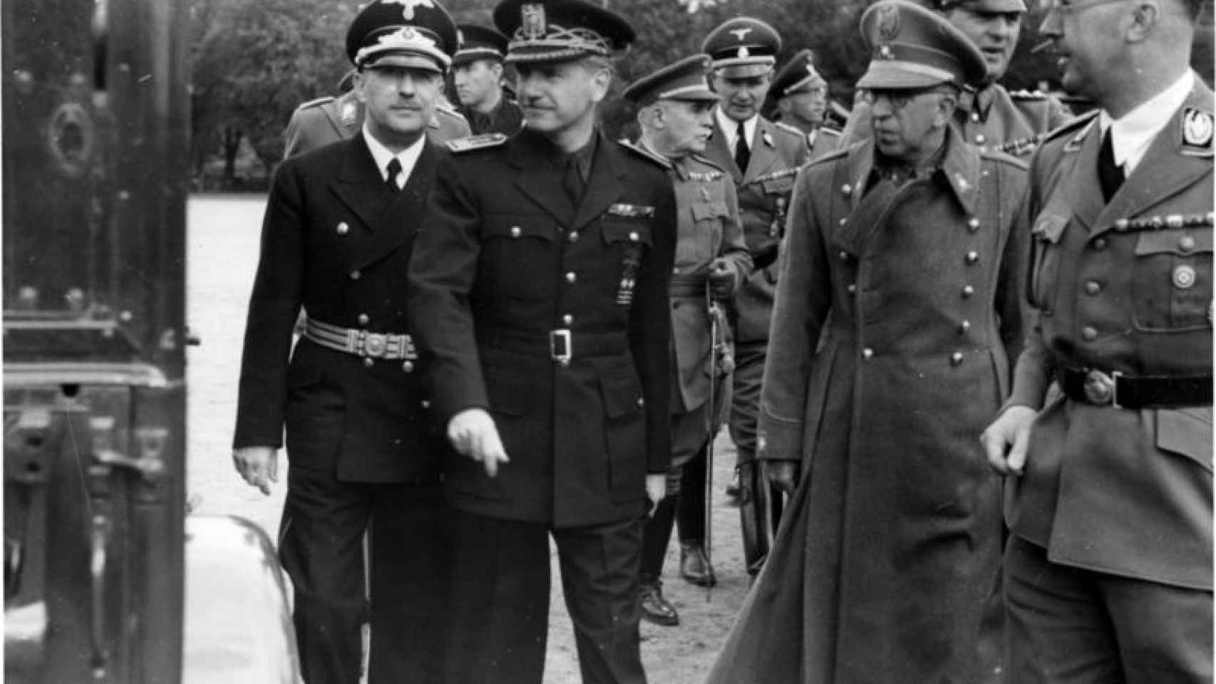Visita de Ramón Serrano Suñer a Berlín, donde se reunió con Heinrich Himmler,  Wilhelm Frick o Joachim von Ribbentrop (septiembre de 1940).