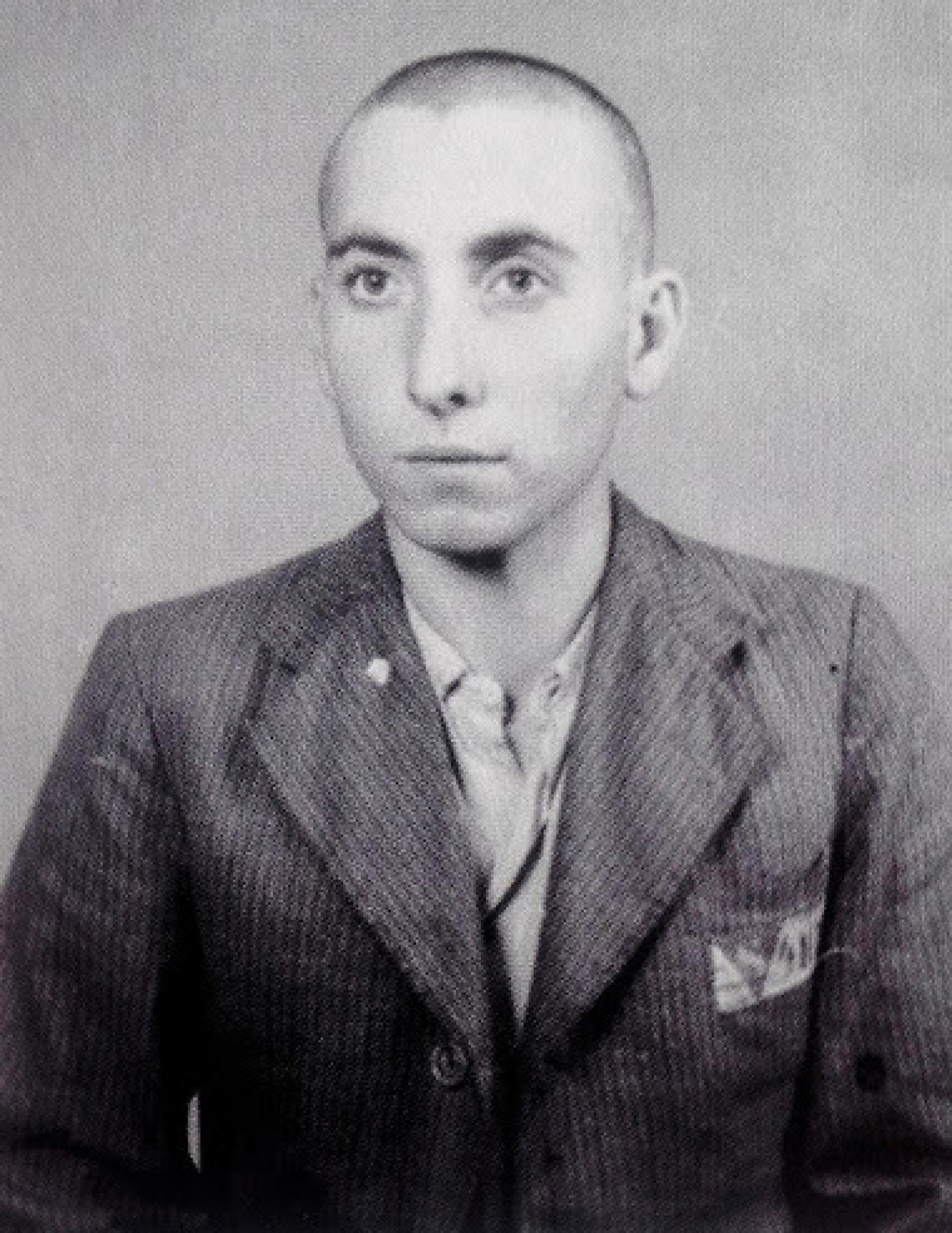 José Alcubierre, superviviente de Mauthausen, quien llegó allí a la edad de 14 años junto con su padre, quien no pudo sobrevivir.