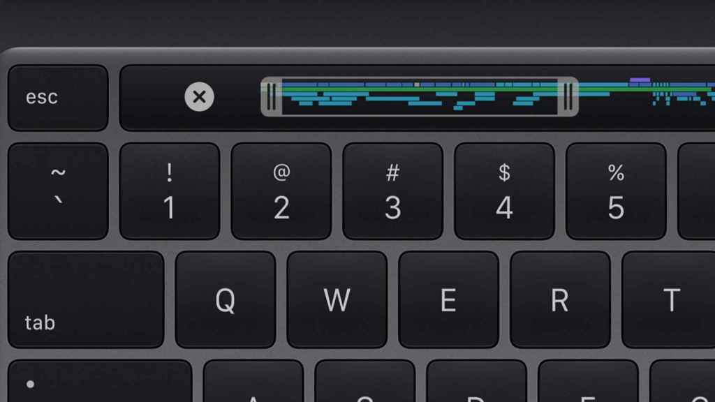 La tecla escape física en el nuevo MacBook Pro de 13 pulgadas