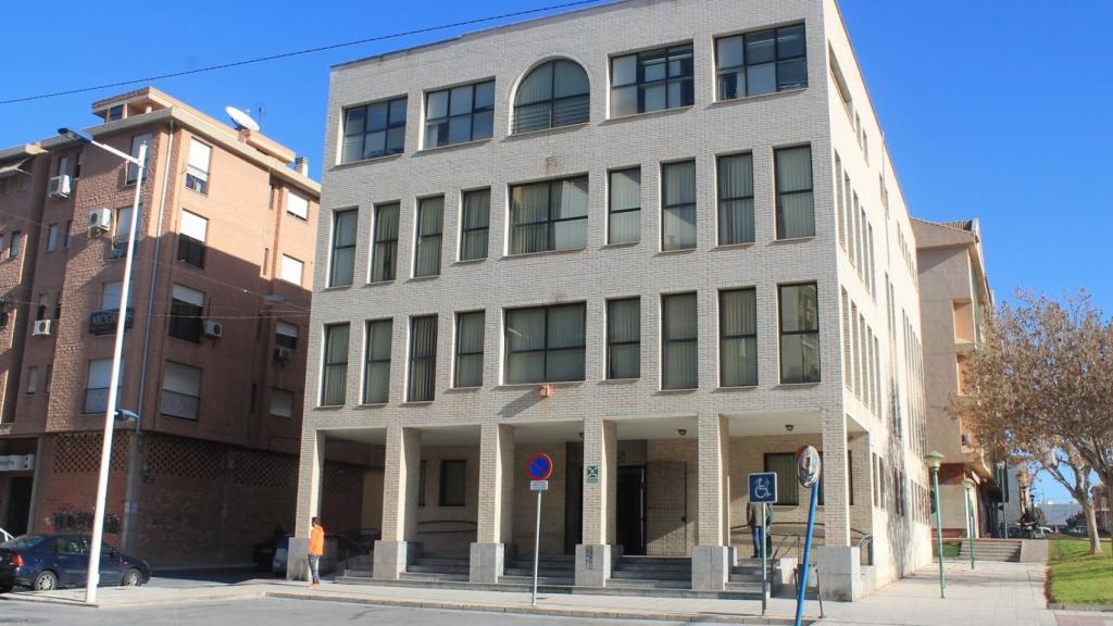 Fachada de los juzgados de Molina de Segura donde se instruye la causa.