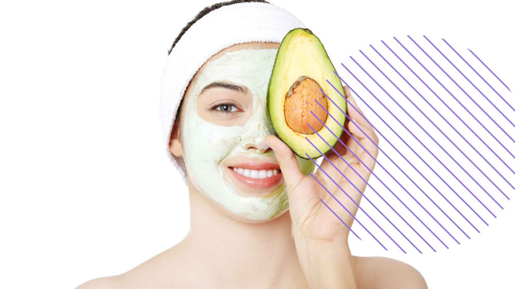 audible Bueno dígito Aguacate, el alimento de tu nevera que puede ayudarte a arreglar tu piel:  tres mascarillas naturales